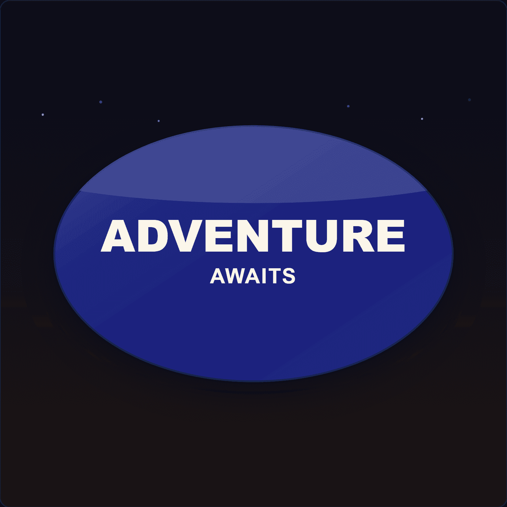 Adventure Awaits Plaque — Badge Studio