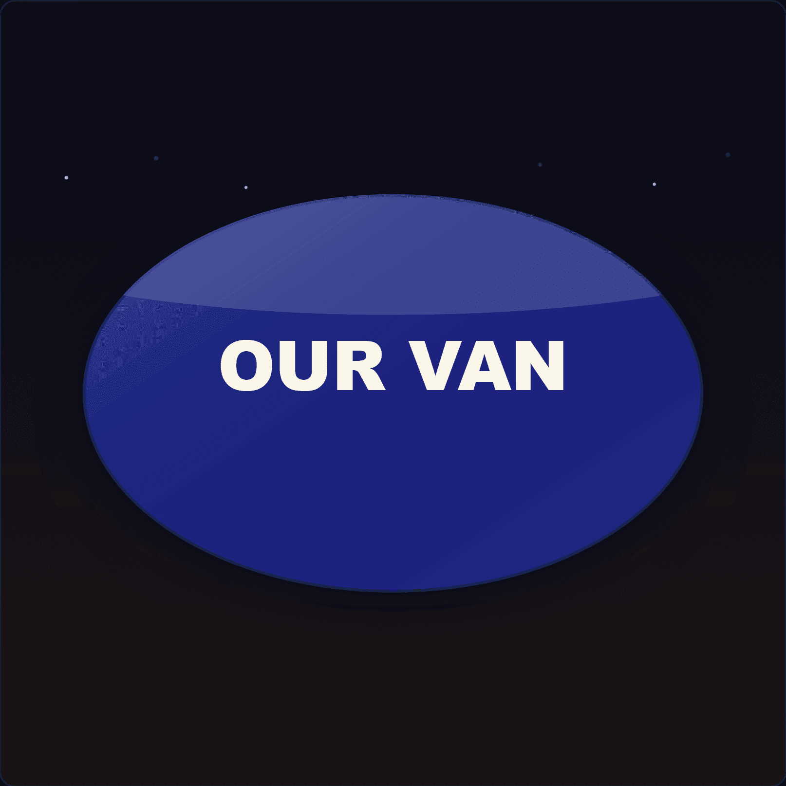 Personalised Van Name Plaque — Badge Studio