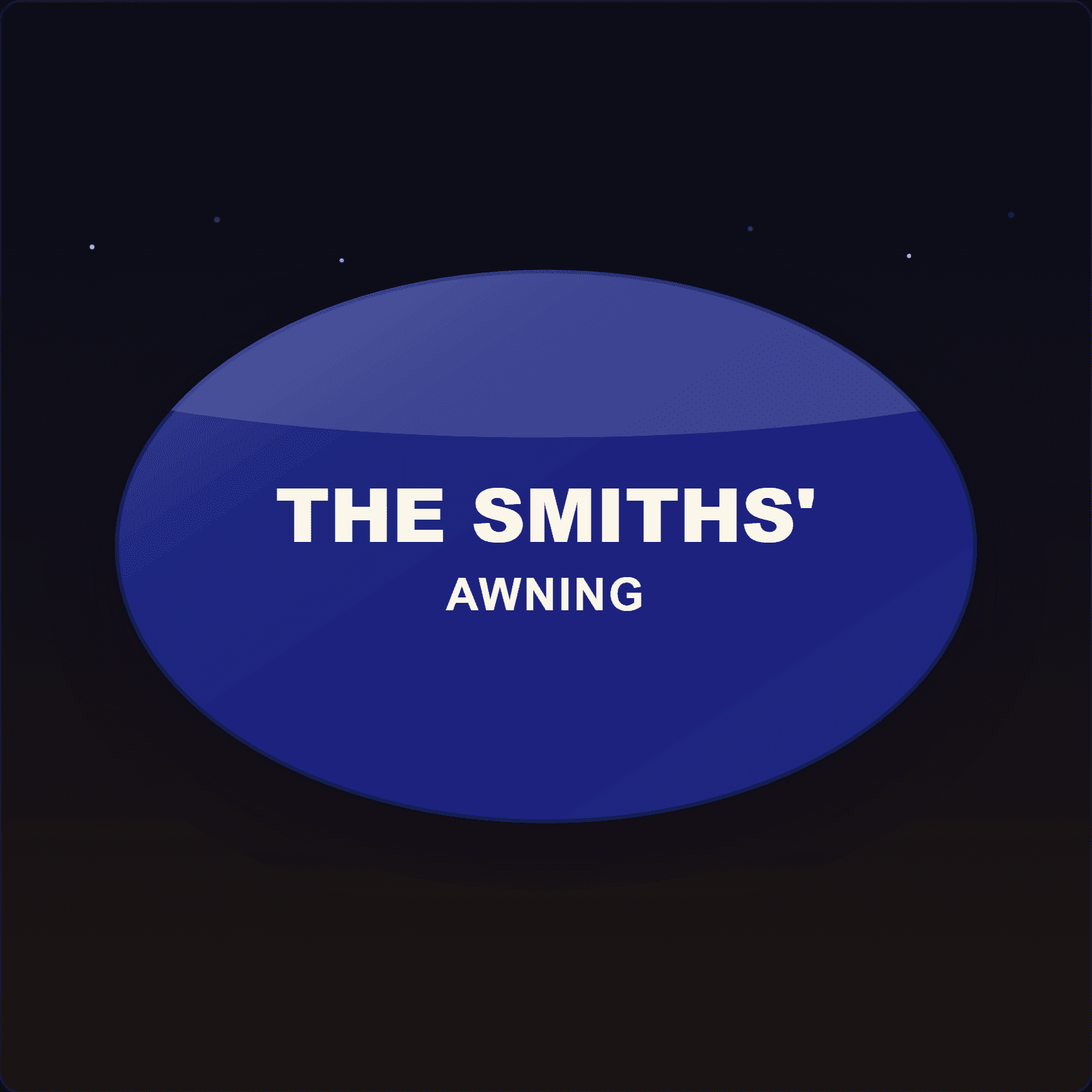 Awning Name Plaque — Badge Studio