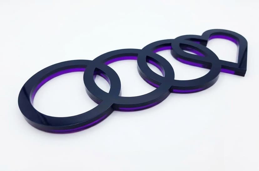 Audi Custom Car Badges & Emblems | Badge Studio