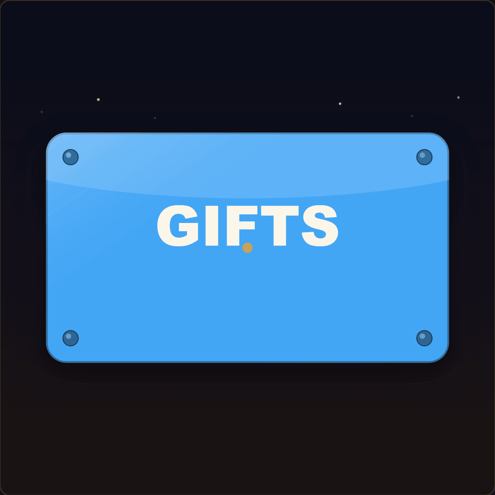 Gift Table Plaque — Badge Studio