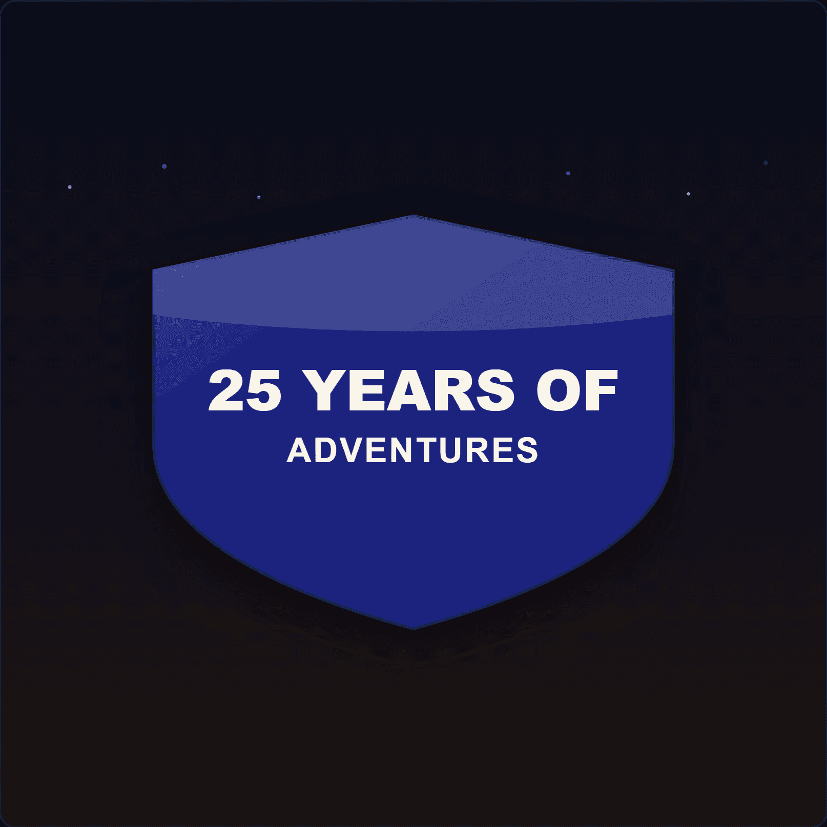 Anniversary Adventure Plaque — Badge Studio