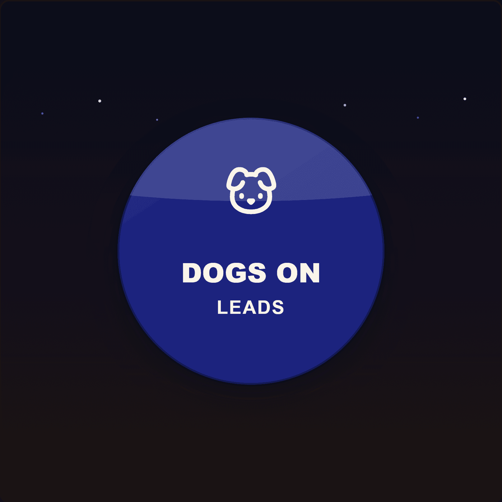 Dogs On Leads Plaque — Badge Studio