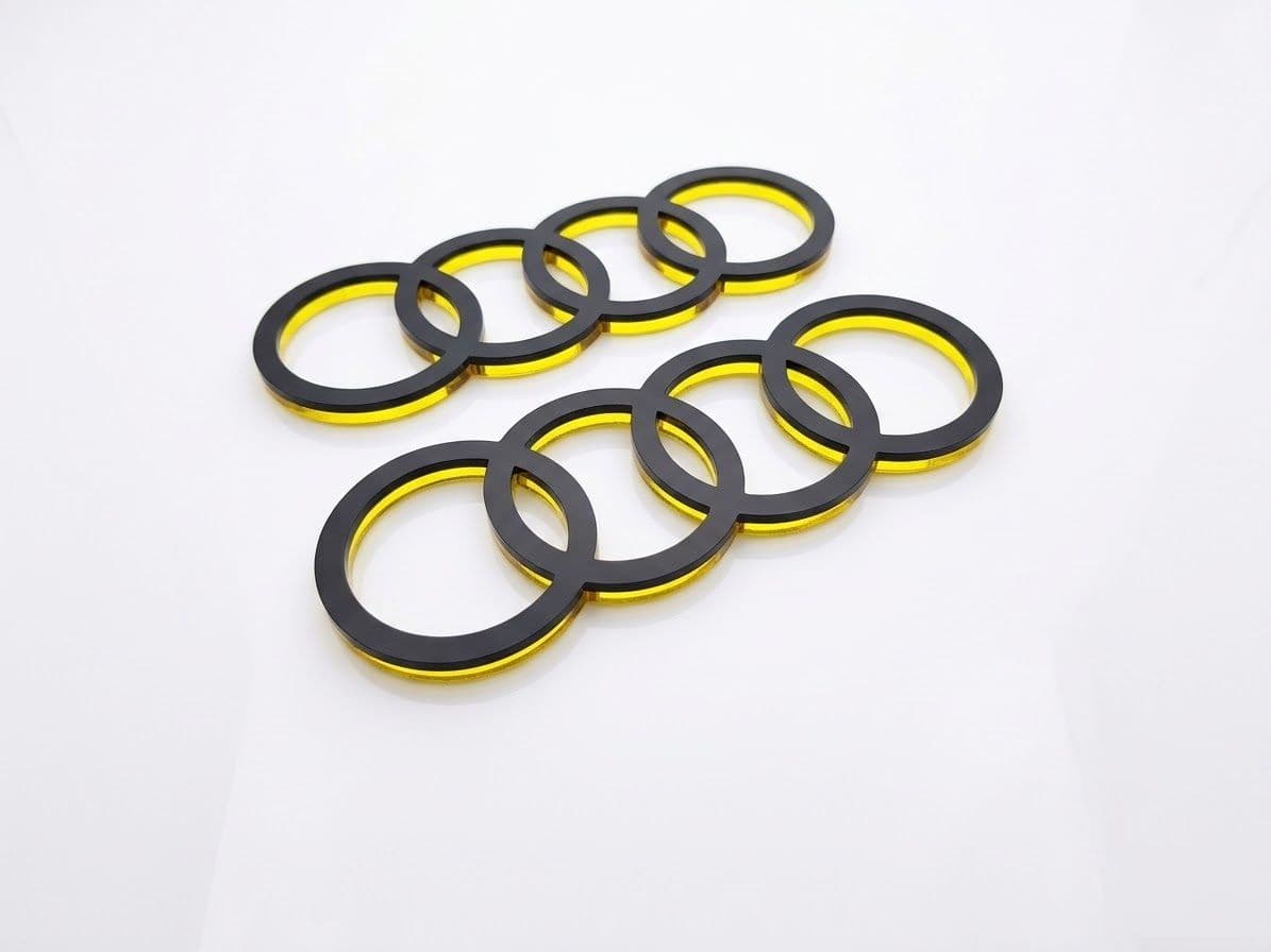 Audi R8 Rings — Badge Studio