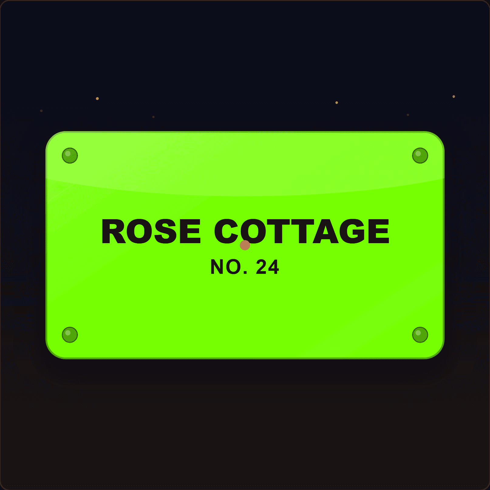 Door Name & Number Plaque — Badge Studio