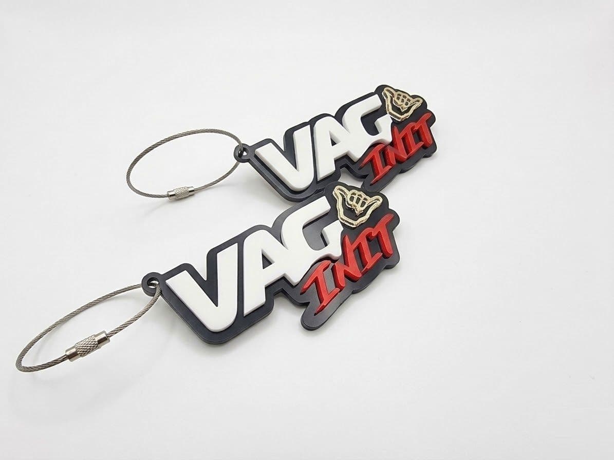 VAG INIT Key Ring — Badge Studio