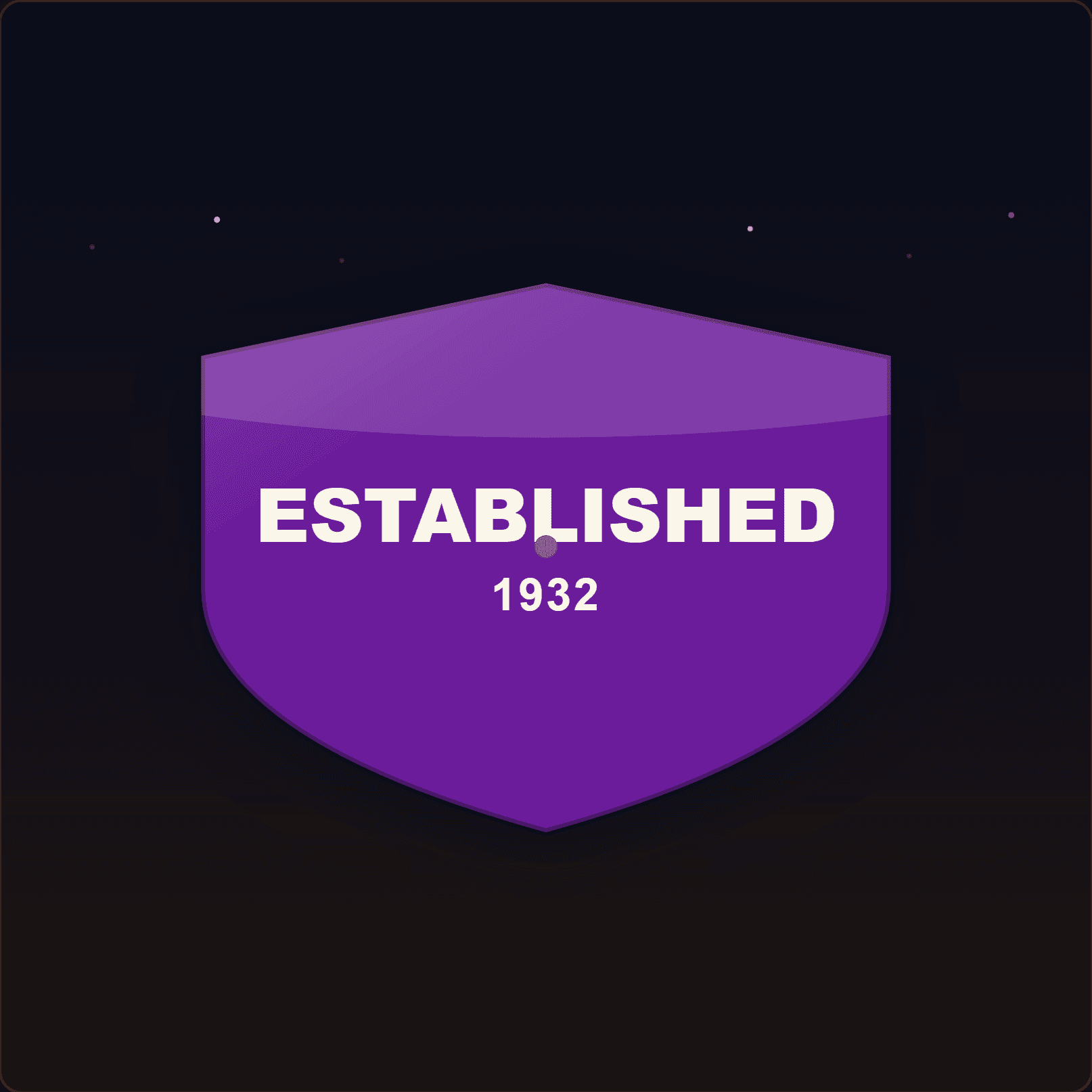 House Established Plaque — Badge Studio