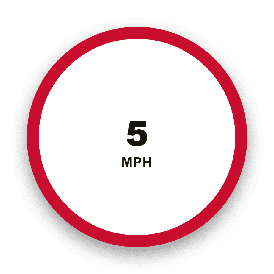 Site Speed Sign (MPH) — Badge Studio