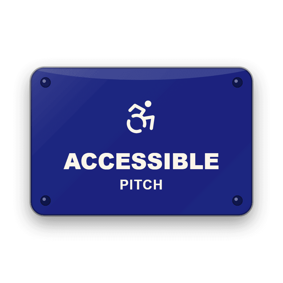 Accessible Pitch Sign — Badge Studio