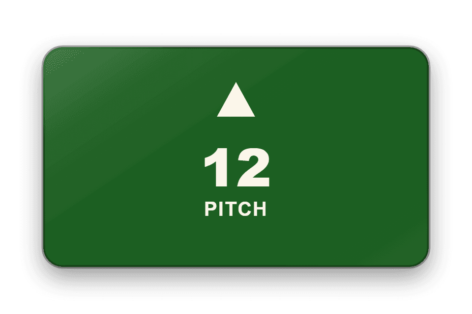 Campsite Pitch Number Sign — Badge Studio