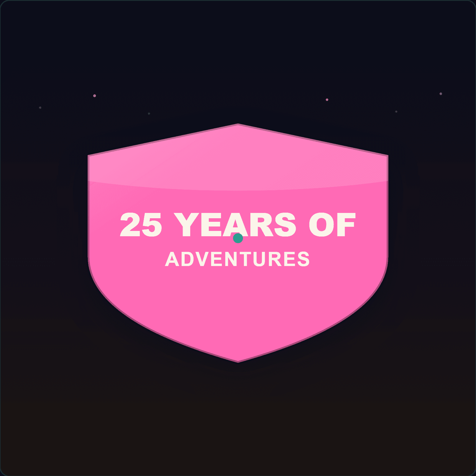 Anniversary Adventure Plaque — Badge Studio