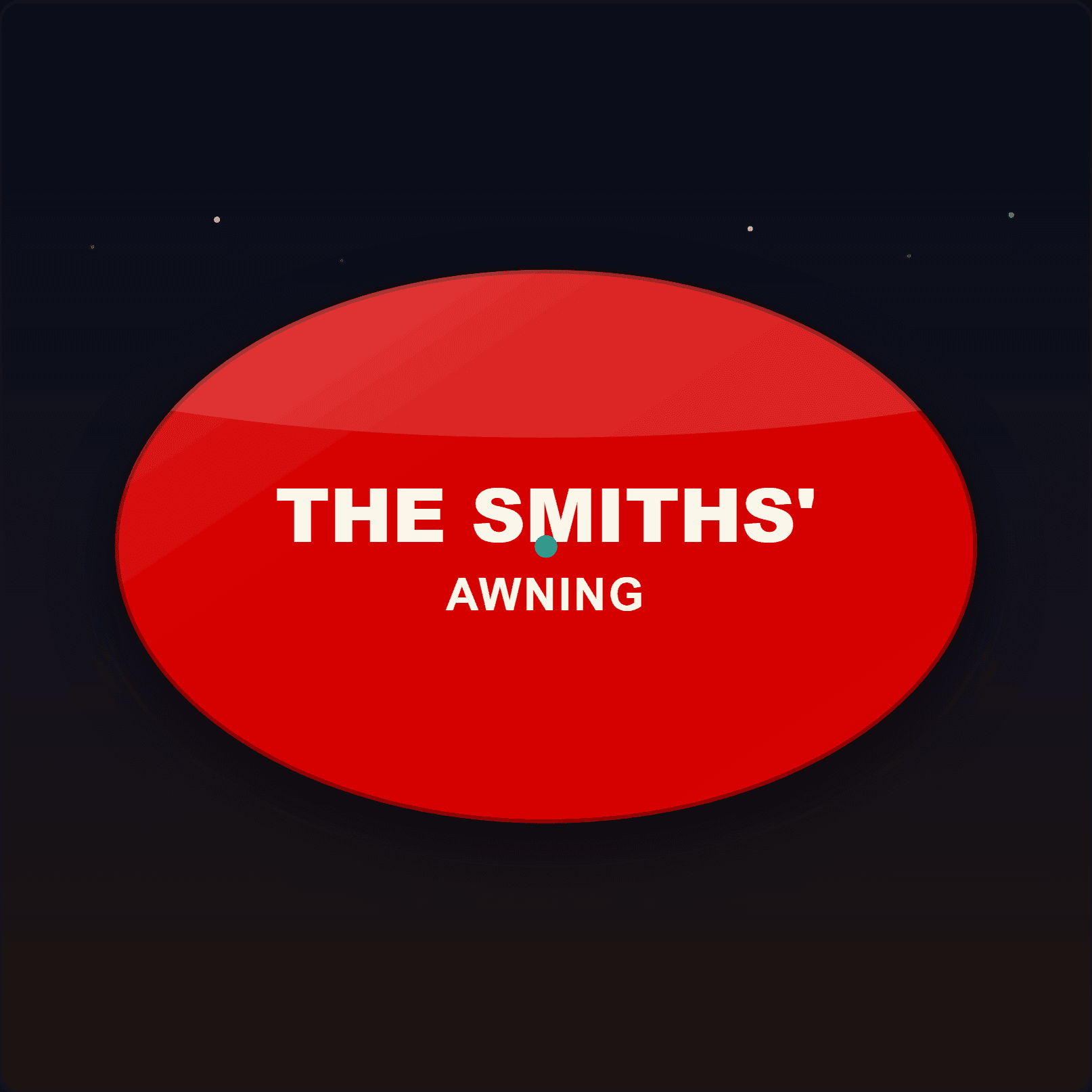 Awning Name Plaque — Badge Studio