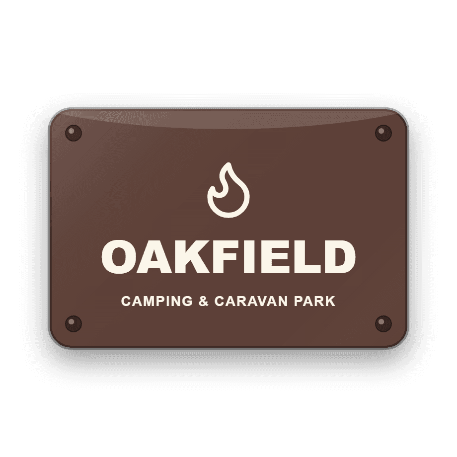 Campsite Welcome & Site Name Sign — Badge Studio