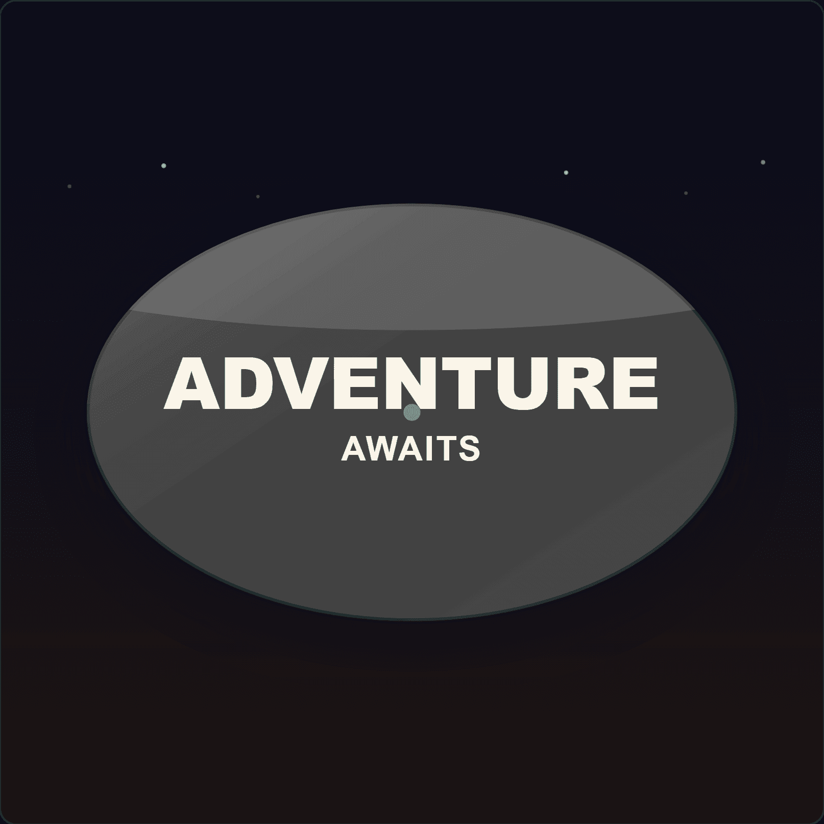 Adventure Awaits Plaque — Badge Studio