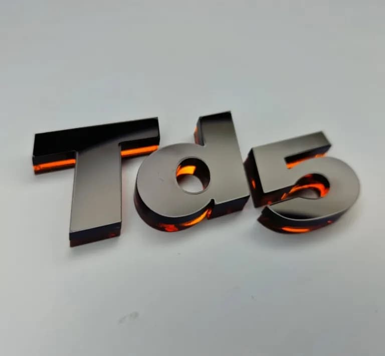 Land Rover Rear TD5 Badge
