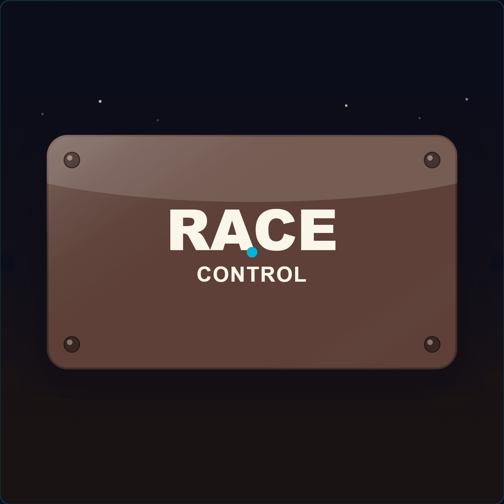 Race Control Sign — Badge Studio