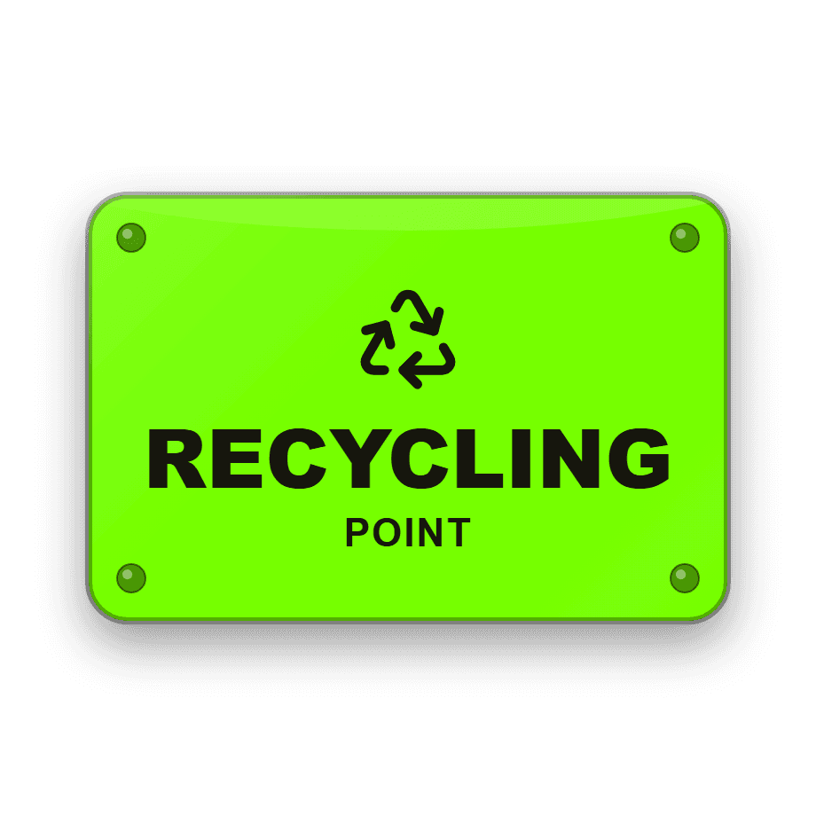 Waste & Recycling Point Sign — Badge Studio