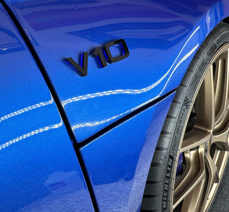 Audi V10 Fender Badges (x2)